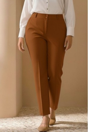 231058 COFFEE TROUSERS