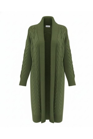 231077 GREEN CARDIGAN