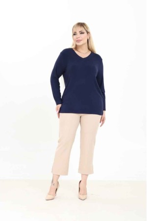 231092 LACİVERT BLUZ