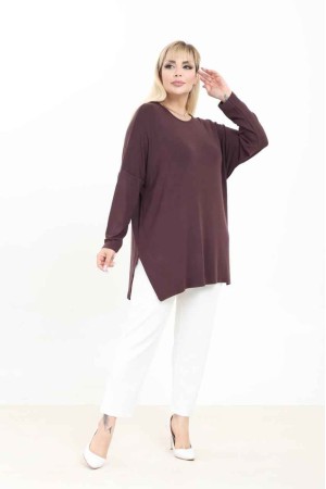 231095 COFFEE BLOUSE