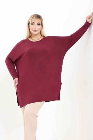 231096 Burgundy BLOUSE