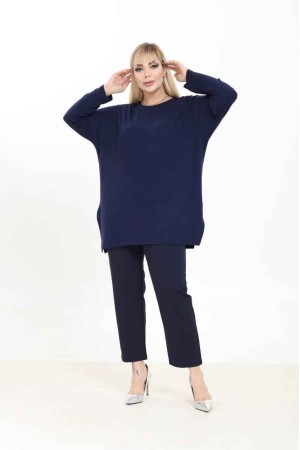 231097 "NAVY BLUE" BLOUSE