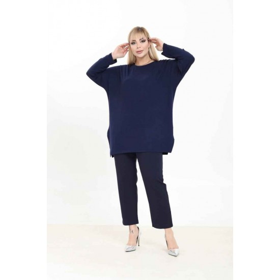 231097 LACİVERT BLUZ