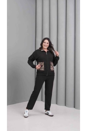 231146 SİYAH EŞOFMAN TAKIM