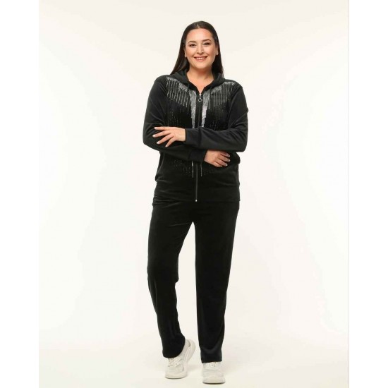 231147 SİYAH EŞOFMAN TAKIM