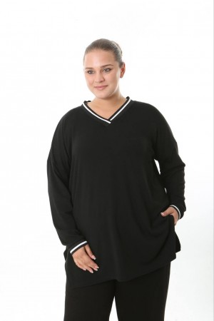 231185 BLACK BLOUSE