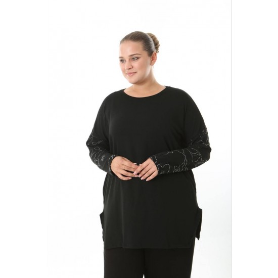 231186 BLACK BLOUSE
