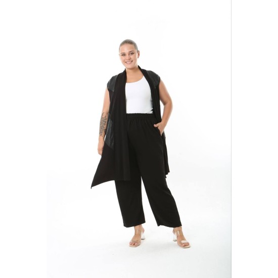 231188 SİYAH HIRKA YELEK