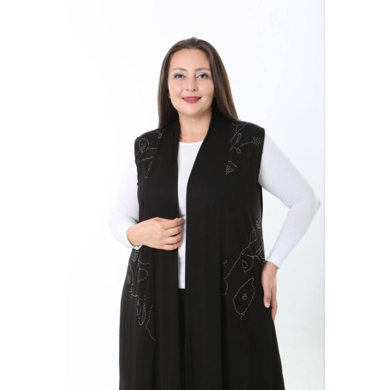 231193 SİYAH HIRKA YELEK