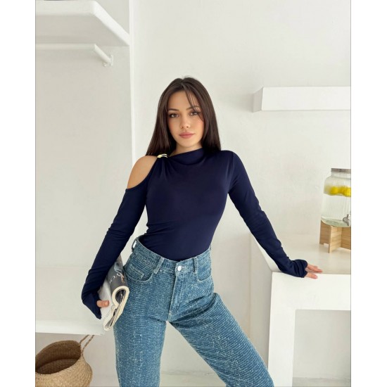 231240 LACİVERT BLUZ