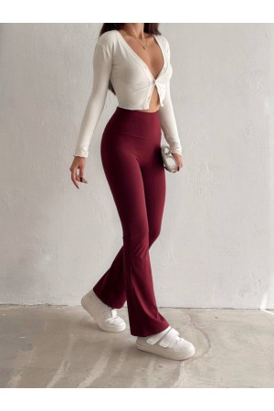 231257 Burgundy LEGGINGS