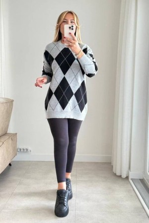 231318 DESENLİ KAZAK