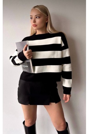 231328 ÇİZGİLİ KAZAK