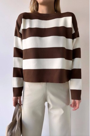 231329 ÇİZGİLİ KAZAK