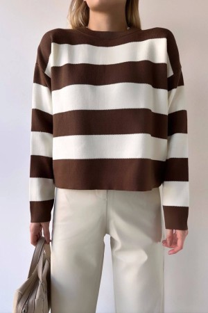 231329 ÇİZGİLİ KAZAK