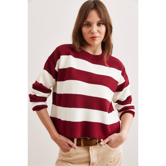 231331 ÇİZGİLİ KAZAK