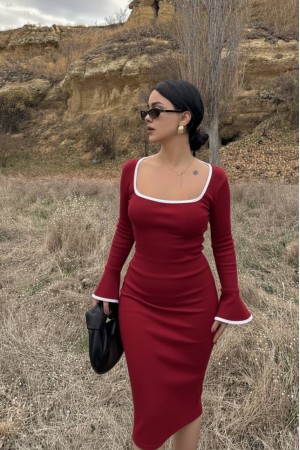 231375 BORDO ELBİSE