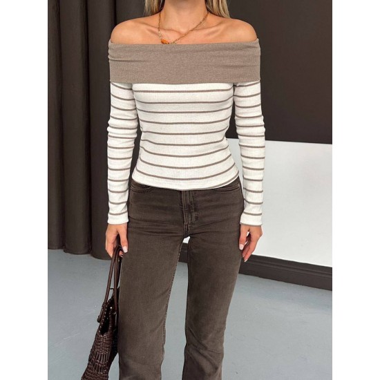 231384 ÇİZGİLİ BLUZ