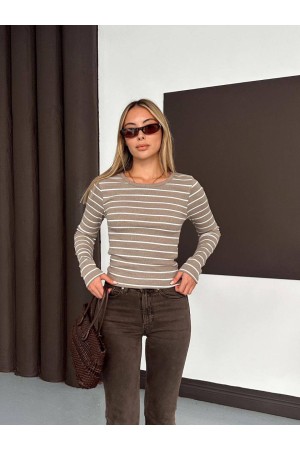 231387 ÇİZGİLİ BLUZ