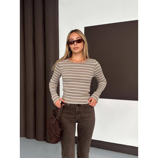 231387 ÇİZGİLİ BLUZ