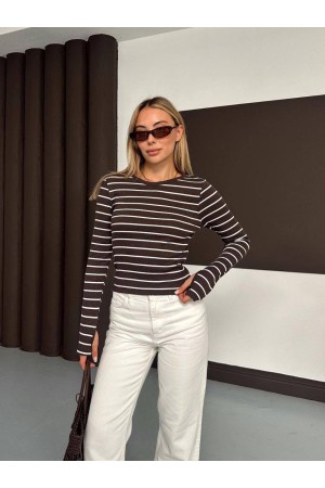 231390 ÇİZGİLİ BLUZ