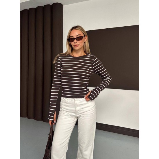 231390 ÇİZGİLİ BLUZ