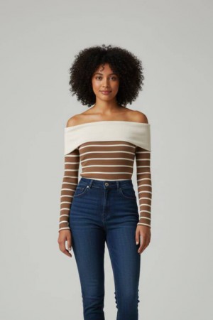231406 ÇİZGİLİ BLUZ