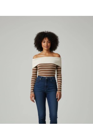 231406 ÇİZGİLİ BLUZ