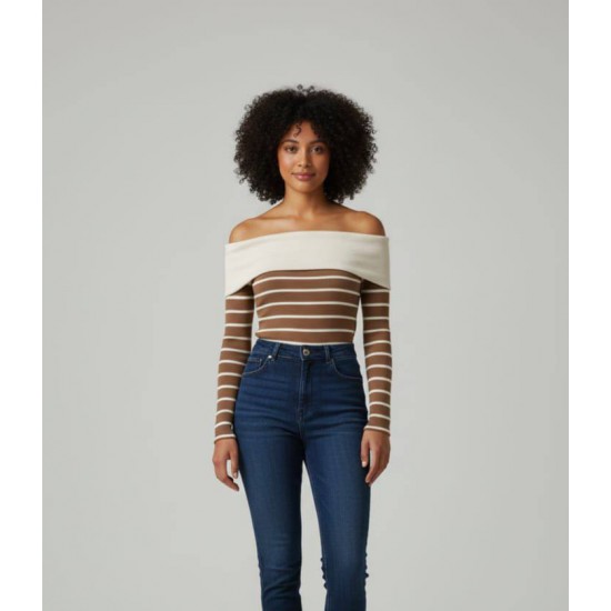 231406 ÇİZGİLİ BLUZ