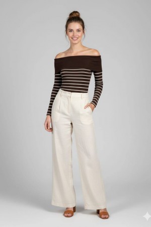 231407 ÇİZGİLİ BLUZ