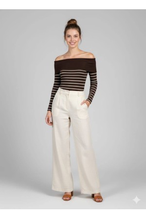 231407 ÇİZGİLİ BLUZ