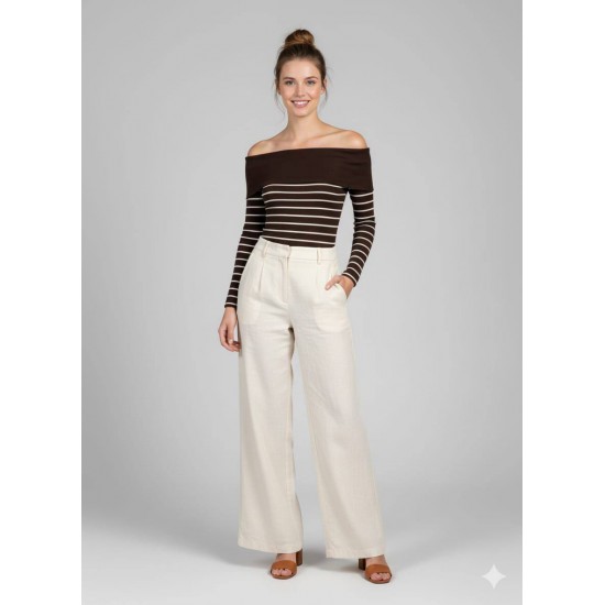 231407 ÇİZGİLİ BLUZ