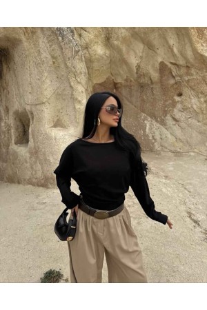 231451 SİYAH BLUZ