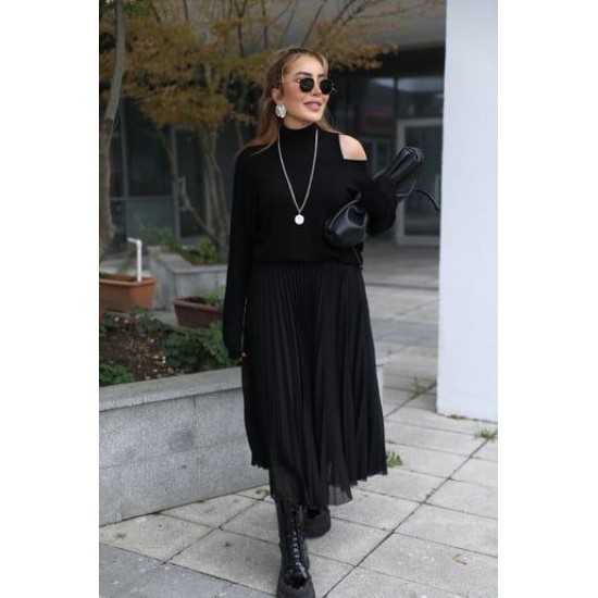 231466 SİYAH ELBİSE