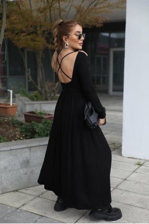 231468 SİYAH ELBİSE