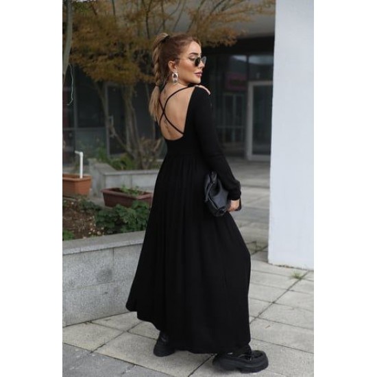 231468 SİYAH ELBİSE