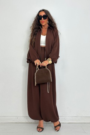 231493 KAHVE EŞOFMAN TAKIM