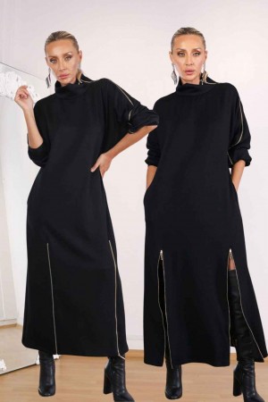 231514 SİYAH ELBİSE