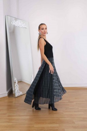 231516 SİYAH ELBİSE