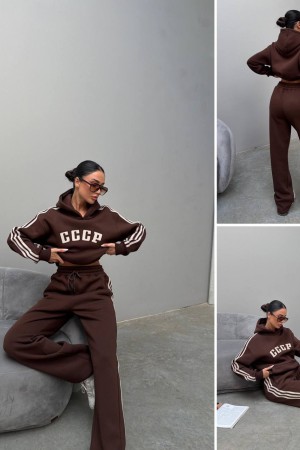 231529 KAHVE EŞOFMAN TAKIM