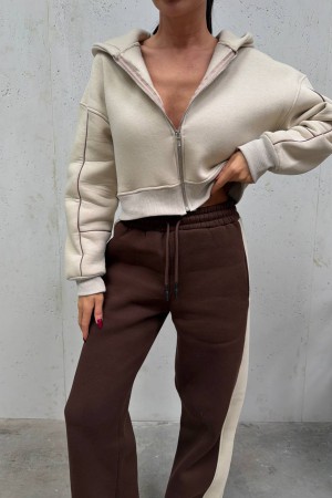 231555 KAHVE EŞOFMAN TAKIM