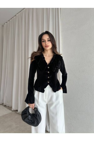 231601 SİYAH BLUZ