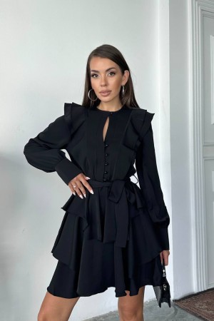 231610 SİYAH ELBİSE