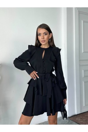 231610 SİYAH ELBİSE