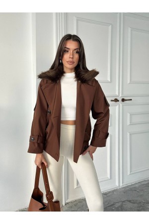 231637 KAHVE TRENÇKOT