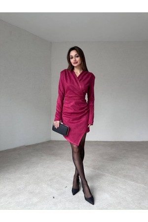 231664 BORDO ELBİSE