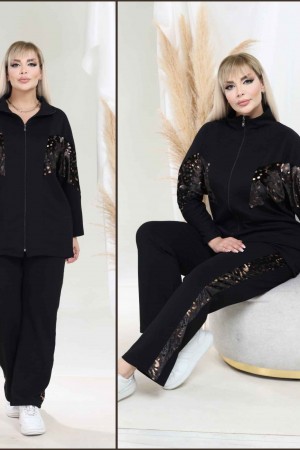 231694 SİYAH EŞOFMAN TAKIM