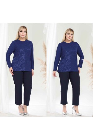 231708 LACİVERT BLUZ