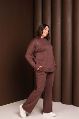 231744 KAHVE EŞOFMAN TAKIM