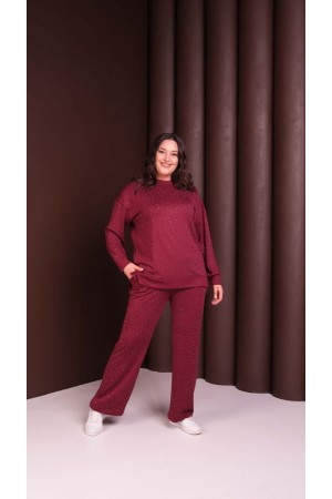 231745 Burgundy "Tracksuit Team"